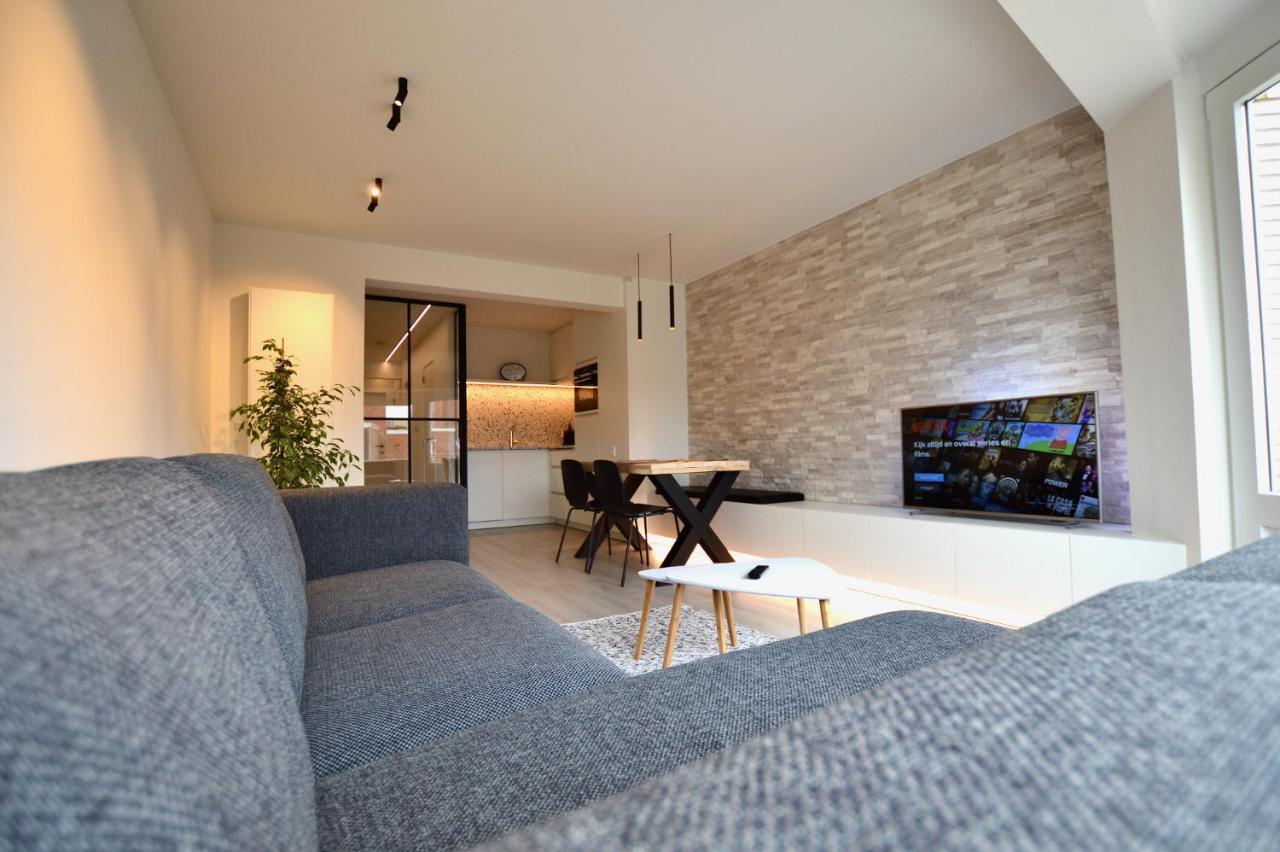 Ruim En Lichtrijk Appartement Op 100M Van Zee Te Коксейде Екстер'єр фото