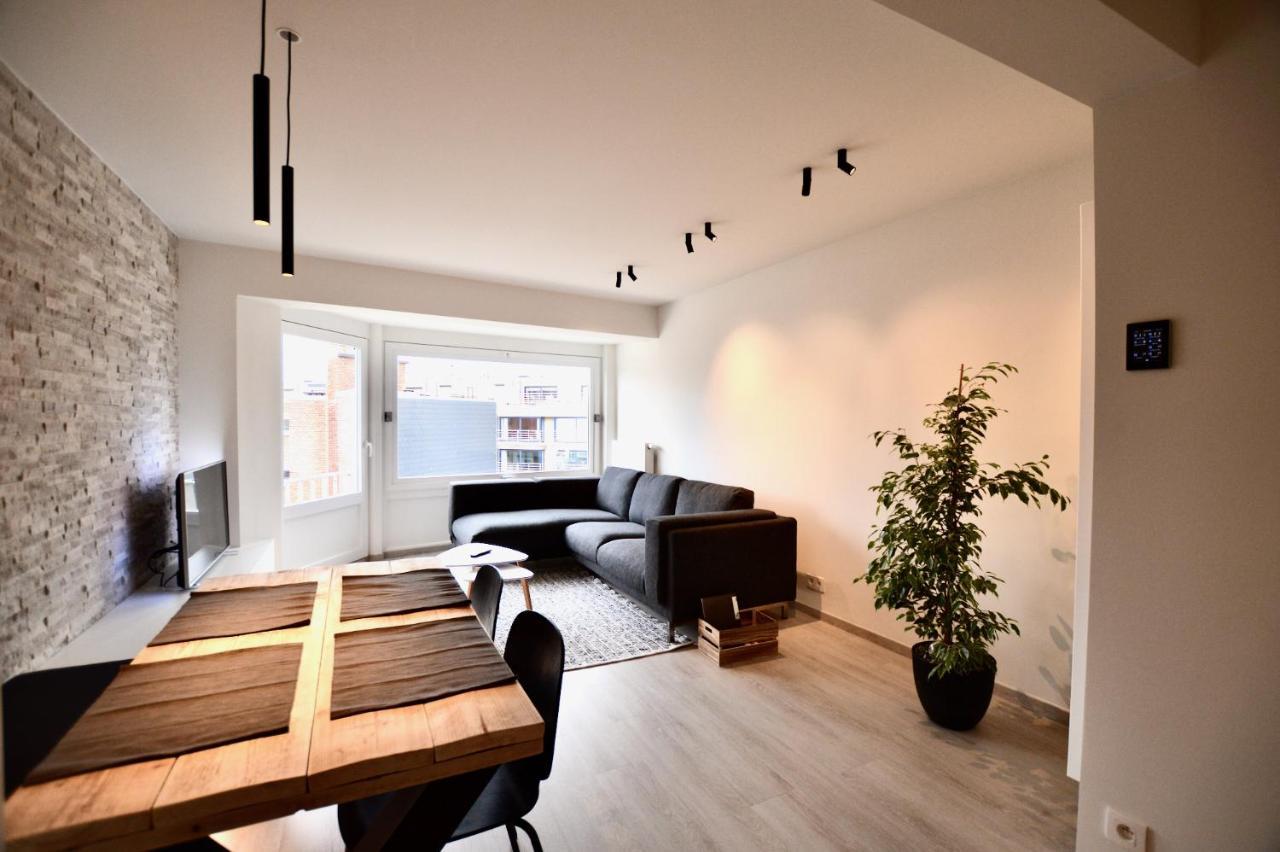 Ruim En Lichtrijk Appartement Op 100M Van Zee Te Коксейде Екстер'єр фото